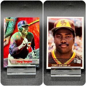 Tony Gwynn Bowman's Best Refractor Anniversary San Diego Padres Hall of Fame